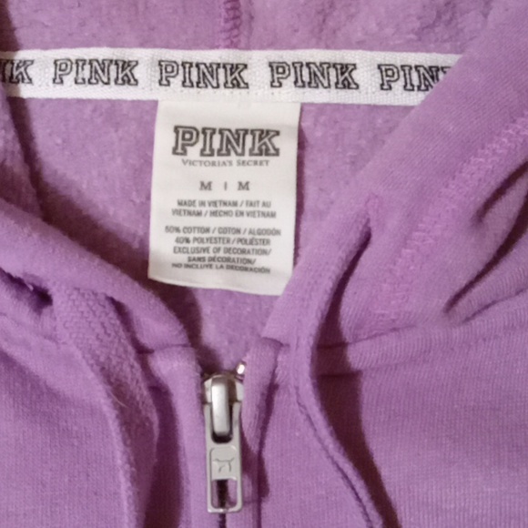 Victoria's Secret Pink Lavender Hoodie - Picture 3 of 8